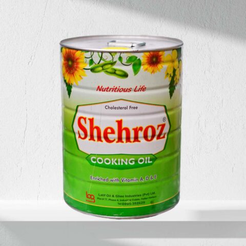 Shehroz Cooking Oil Tin Pack